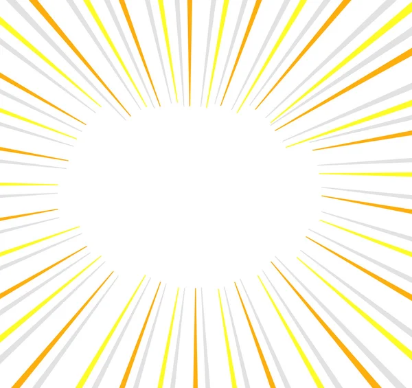 Abstraktes Sonnenbrand-Banner — Stockvektor