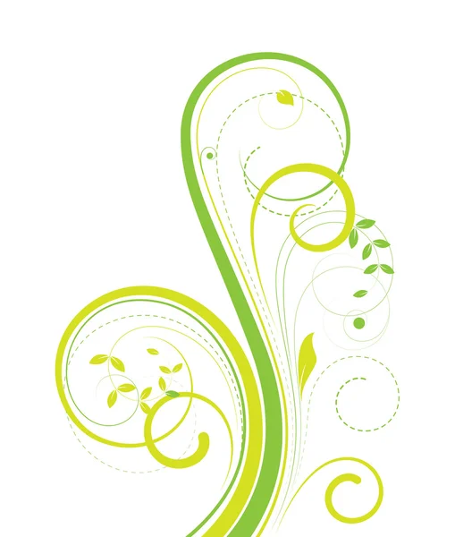 Élément de conception Swirl Flourish — Image vectorielle