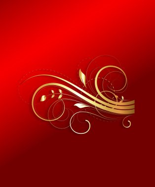 Altın Xmas güzelleşmek öğeleri