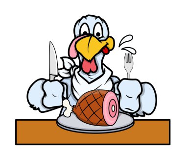 Aç Türkiye kuş yemek yiyecek