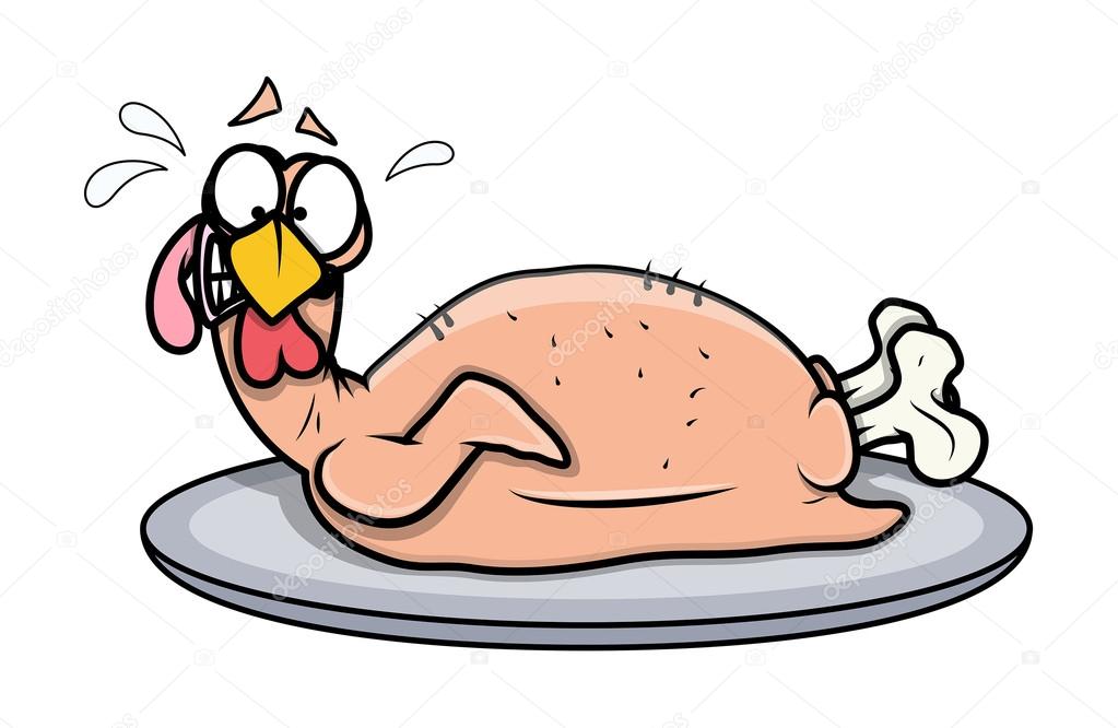 Funny Turkey Chicken Face Stock Vector Image by ©baavli #63099783