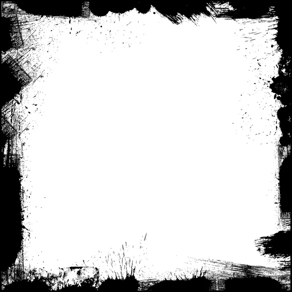 Cadre grunge rétro — Image vectorielle