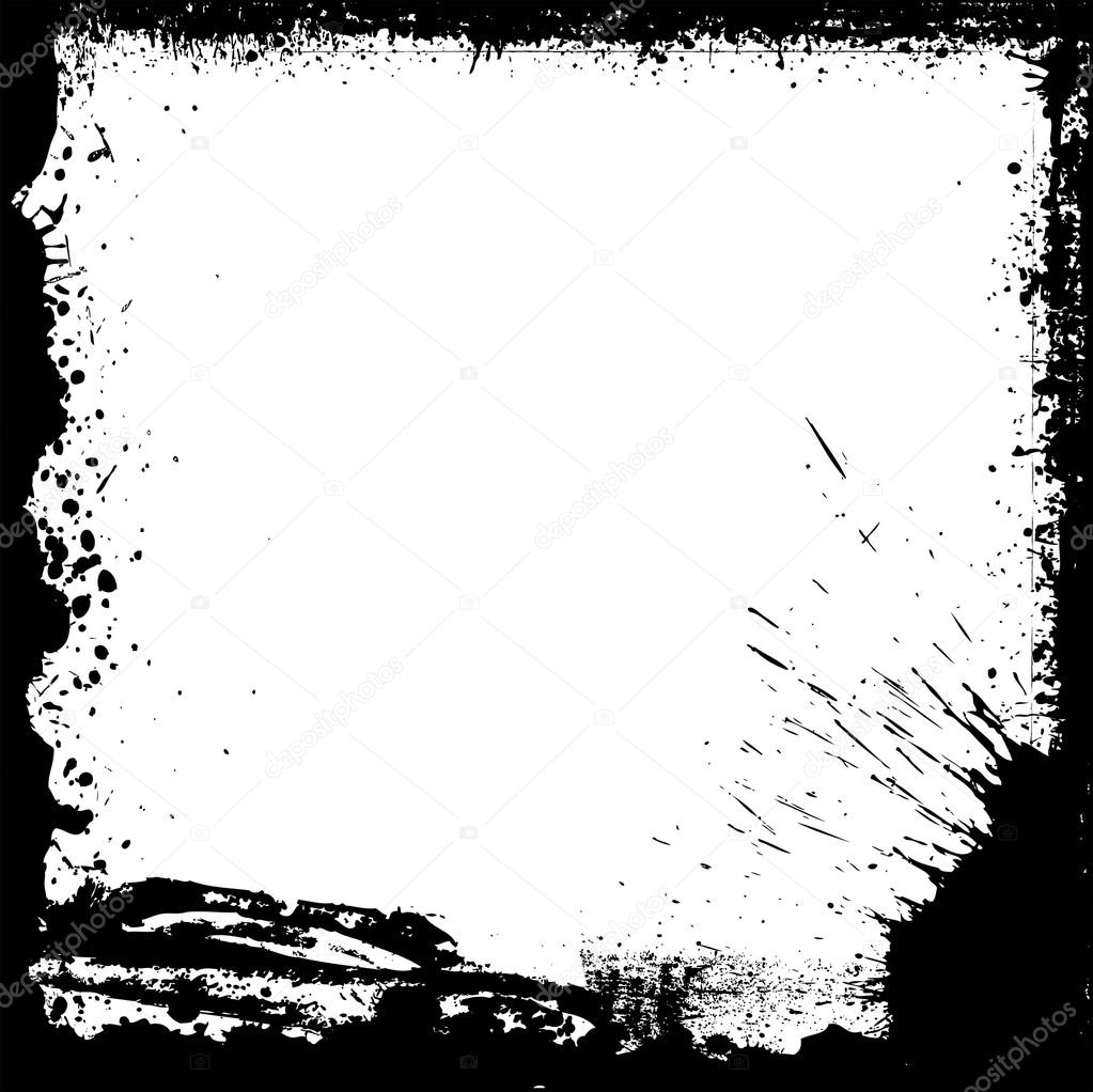 Rusty Grunge Frame Design Stock Vector Baavli 63368579 Dirty Grunge Black Splash Texture Vector Frame Design Background By