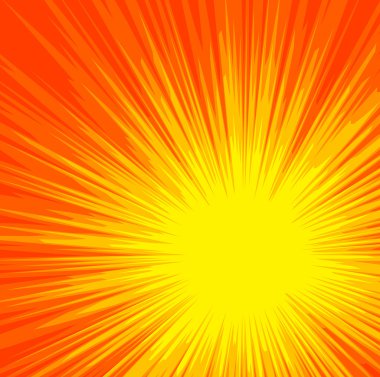 Sunburst arka plan vektör