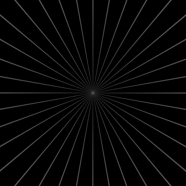 Conception de Dark Sunburst — Image vectorielle