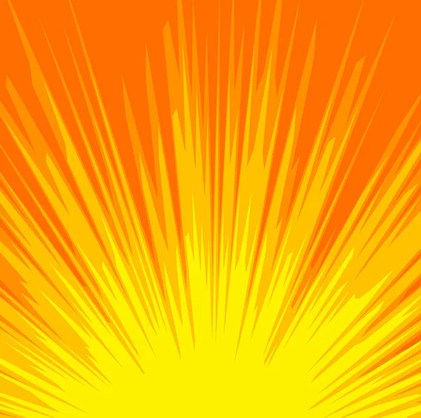 Bright Sunburst Fondo abstracto — Archivo Imágenes Vectoriales