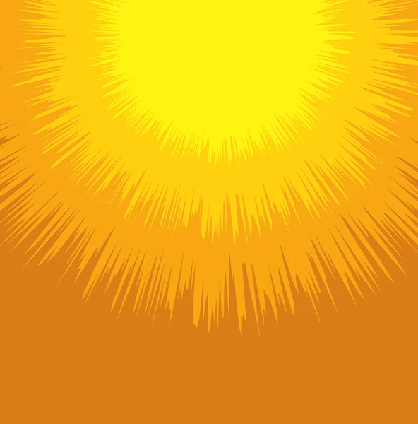 Abstrakter Vektor-Sunburst-Hintergrund — Stockvektor