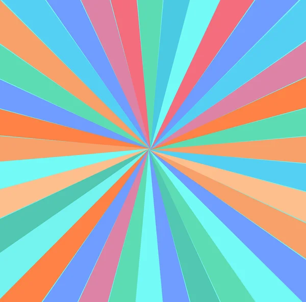 Download Vintage Rainbow Sunburst Background — Stock Vector © baavli #63378923