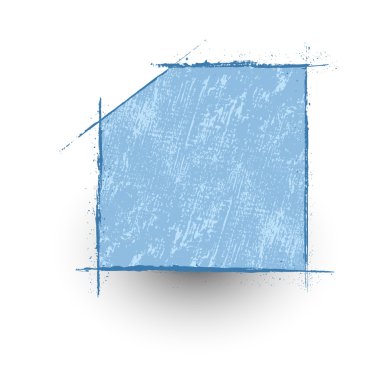 Grunge çerçeve büyük başlığı