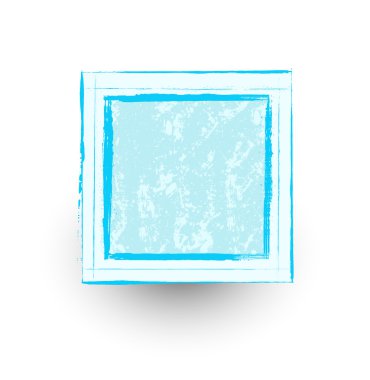 Grunge çerçeve büyük başlığı