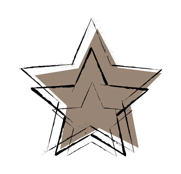 Estrellas vintage — Vector de stock