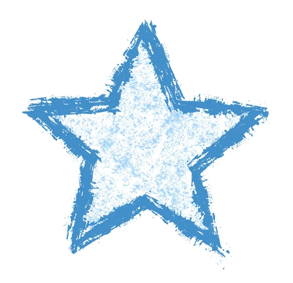 Marco de estrella desaliñado — Archivo Imágenes Vectoriales