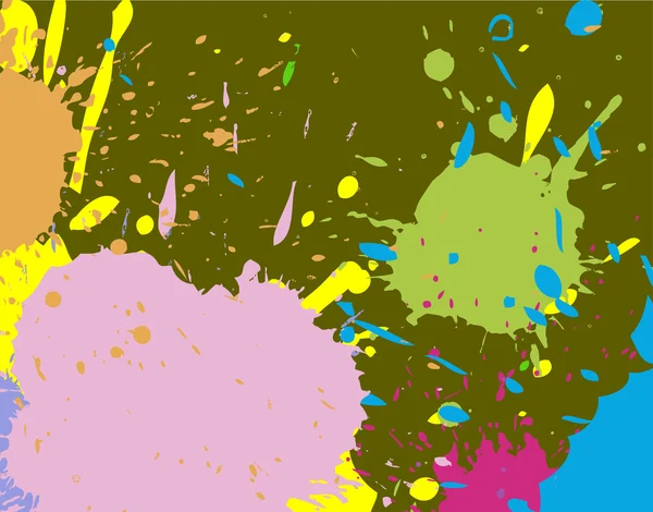 Kleurrijke splash achtergrond — Stockvector