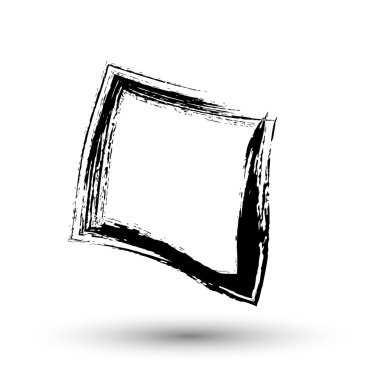 Grunge vektör çerçeve tasarımı