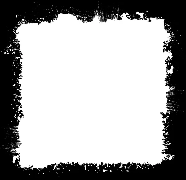 Grunge 纹理边框框架 — 图库矢量图片