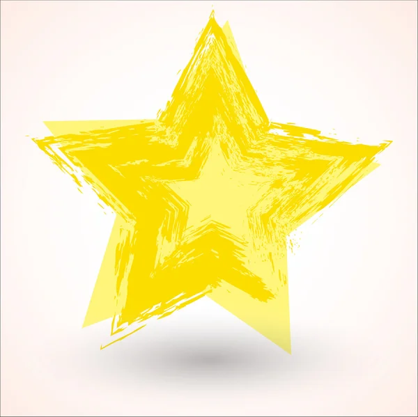 Gwiazda transparent tło — Wektor stockowy