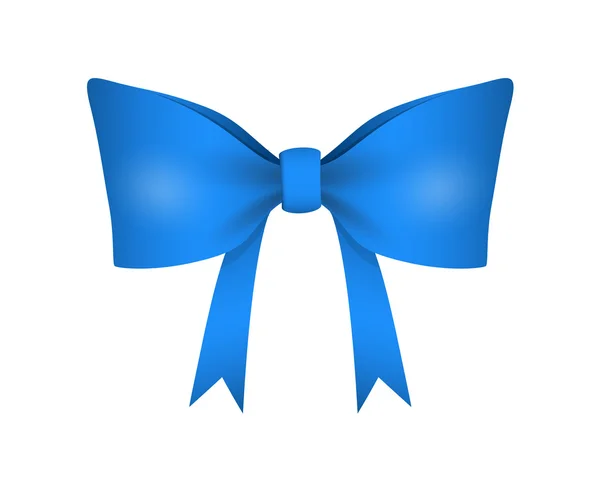 Christmas Ribbon Bow — Stock Vector