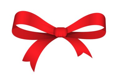 kırmızı kurdele yay