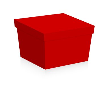 Vintage hediye kutusu vektör