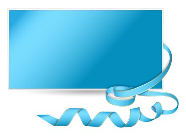 Sevgililer günü tebrik kartı şerit yay ile