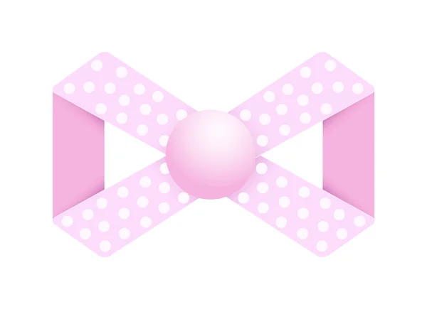 Geschenk ribbon bow — Stockvector