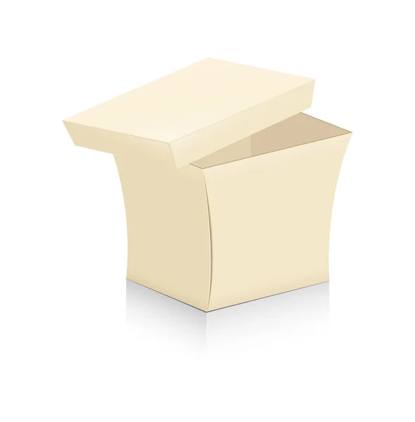 Open Gift Box Vector — Stockvector