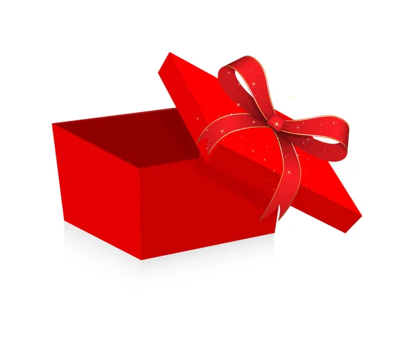 Verjaardag Gift Box vectorillustratie — Stockvector