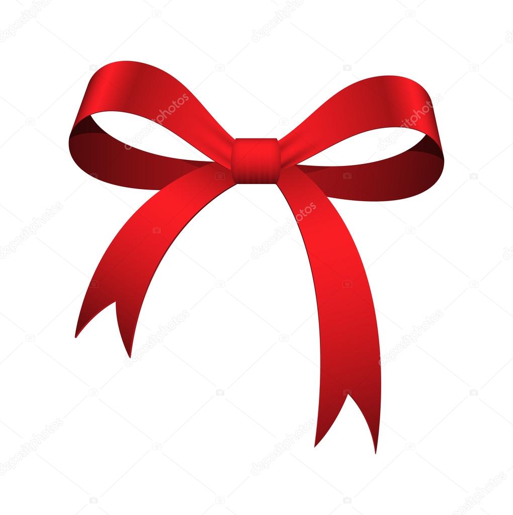 Download Christmas Ribbon Bow Vector — Stock Vector © baavli #63733745