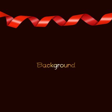 Noel şerit şablon vektör