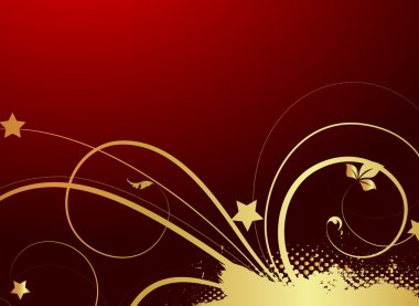 Grunge yarı ton altın güzelleşmek