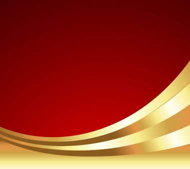 Dalgalı altın B ackground