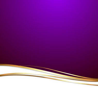 Altın dalga şenlikli şablonu