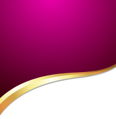 Altın dalga şenlikli şablon arka plan