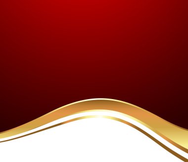 Dalga Tasarım altın afiş