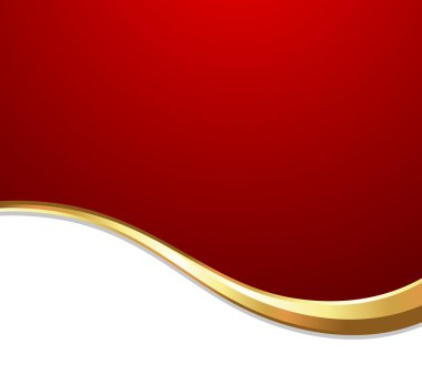 Dalga Tasarım altın afiş