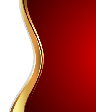 Dalga Tasarım altın afiş