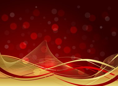 Altın çiçek Sparkles grafik tasarım