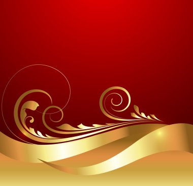 Dalga güzelleşmek girdap arka plan