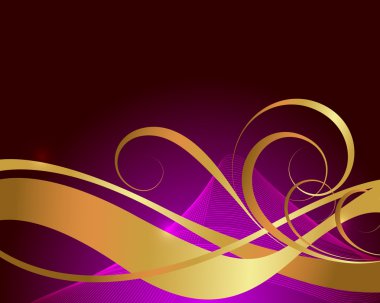 Modern altın güzelleşmek tasarım