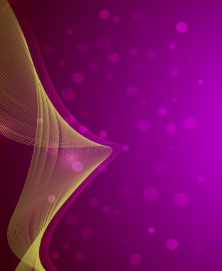 Dalga satırları Bokeh zemin