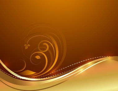 Dekor girdap Royal çiçek