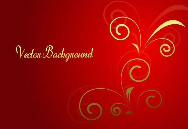 Banner decorativo dourado Flourish —  Vetores de Stock