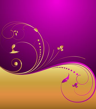 Çiçek tatil arka plan girdap