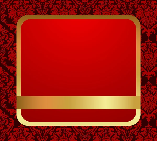 Banner de Natal dourado —  Vetores de Stock