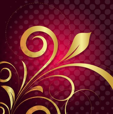 Altın güzelleşmek desen tasarım