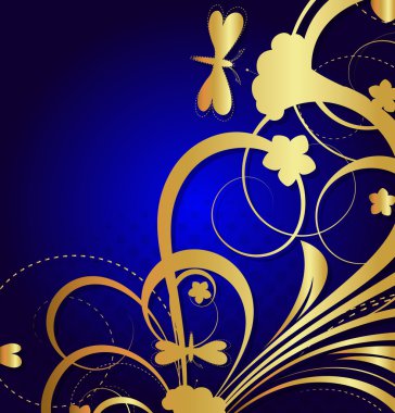 Altın Flora Tasarım sanat