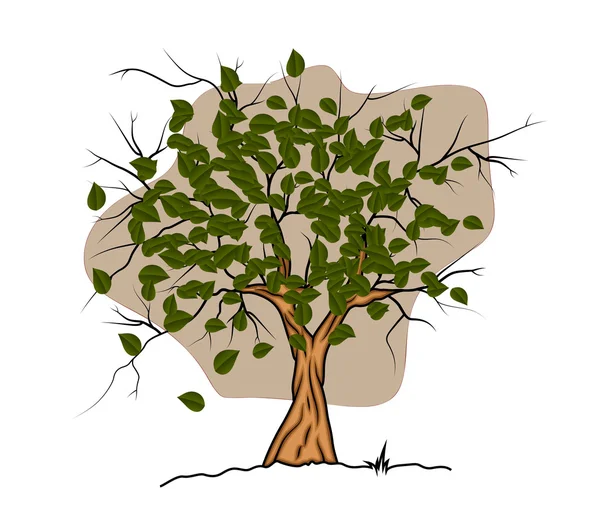 Desenho do vetor árvore —  Vetores de Stock