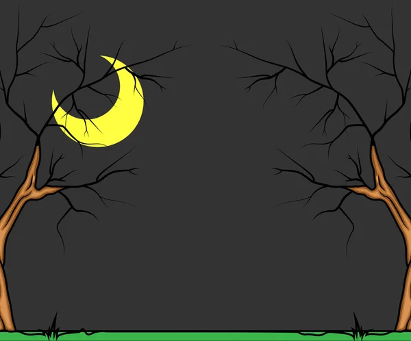 Halloween achtergrond — Stockvector