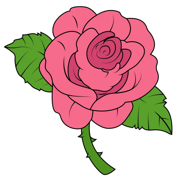 Рожеві троянди — стоковий вектор