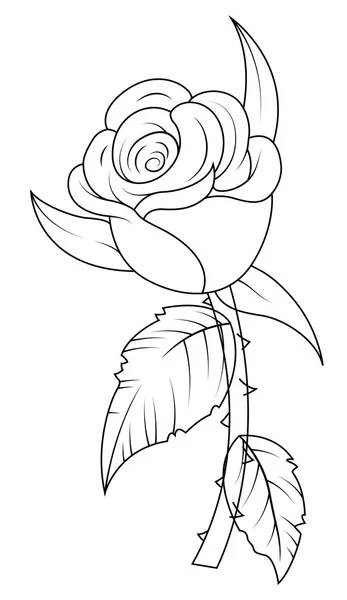 Dibujo rosa — Vector de stock